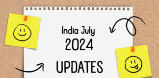 India July 2024 updates